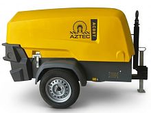 Дизельный компрессор Aztec (аналог Atlas Copco) AC88T (на шасси)