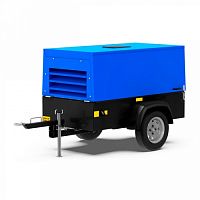 Дизельный компрессор Liutech LUY050-7 (на шасси)